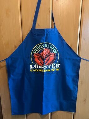 Blue Lobster Graphic Apron